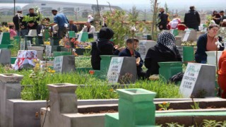 Enkaz altında kalarak hayatını kaybeden vatandaşlar gözyaşlarıyla anıldı