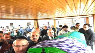 ERVAK Başkanı Erdal Güzelin kayınvalidesi toprağa verildi