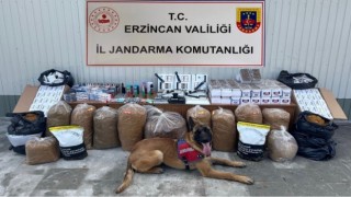Erzincanda jandarma ekipleri kaçakçılık olaylarına geçit vermiyor