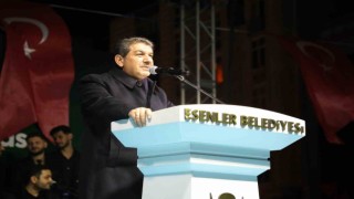 Esenlerde on binler duada buluştu