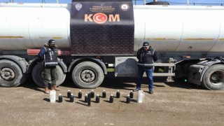 Eskişehirde polis ekiplerinden kaçak yakıt operasyonu