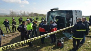 Eskişehirdeki feci kazada yaralanan 31 kişiden 20si taburcu edildi