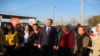 Fatih Erbakan, Hatayda depremzedelerle bir araya geldi