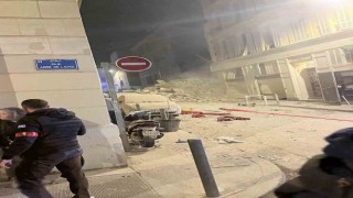 Fransada binalar art arda çöktü: Yaklaşık 10 kişi enkaz altında kaldı