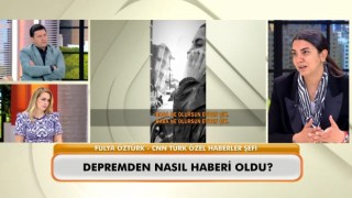 Fulya Öztürk deprem bölgesinde yaşadıklarını anlattı