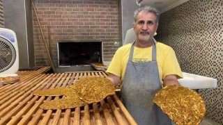 Gaziantepin Ramazan ayında da vazgeçilmeyen lezzeti lahmacun