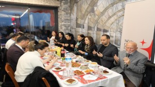 Geliri öğrenciler için iftar programı yaptılar