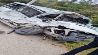 Genç sürücü kurtarılamadı