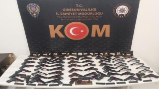 Giresunda silah kaçakçılığı operasyonu