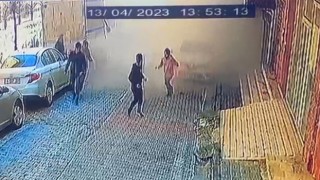 Güngörende binanın çökme anın yeni görüntüsü ortaya çıktı