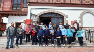 Hacı Bayram Veli Müzesi çocuklarla renklendi