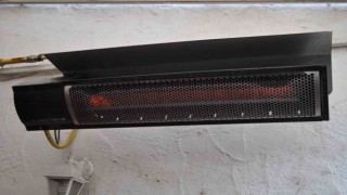Hava sıcaklıklarının düşmesiyle vatandaşlar kafelerde ısıtıcı açtırdı