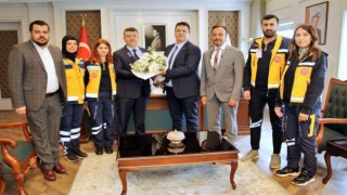 İl Sağlık Müdürlüğünden İl Emniyet Müdürlüğüne ziyaret