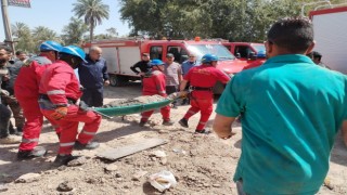 Irakta inşaat halindeki AVM çöktü: 8 işçi kurtarıldı