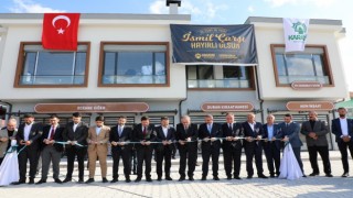İsmilde çarşı ve ekmek fırını açıldı