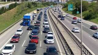 İstanbul Anadolu Yakasında trafik yoğunluğu yüzde 70e ulaştı