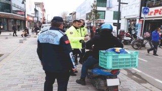 İstanbul Caddesine motosiklet girişi yasak