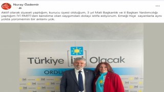 İYİ Partide istifa