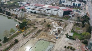 İzmit Millet Bahçesi şekillenmeye başlıyor