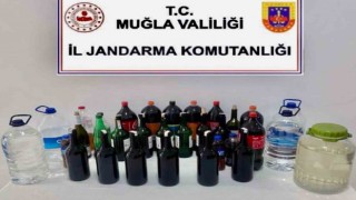 Jandarmadan kaçak alkol operasyonu
