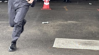 Japonya Başbakanı Fumio Kishida'nın seçim konuşması öncesinde korkutan patlama