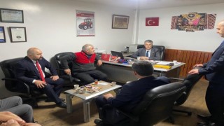 Kamil Aydın Pasinler Sanayi Esnafını ziyaret etti