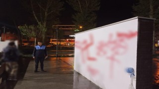 Kamu malına zarar veren çocuklar karakolluk oldu