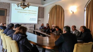 “Karantinaya Tabi Zararlı Organizma Sürvey Çalışmaları” toplantısı düzenlendi