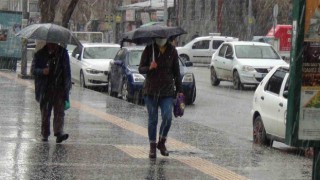 Karsta dolu yağışı etkili oldu