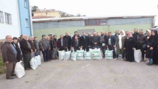 Kastamonuda 3 ton solucan gübresi dağıtıldı