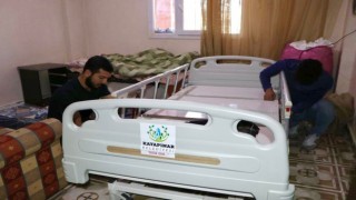 Kayapınar Belediyesinden yatalak hastalara ücretsiz hasta yatağı