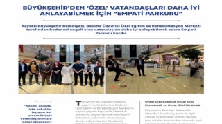 Kayseri, büyükşehir projeleri ile sağlıklı Kentler Birliği Dergisinde örnek gösterildi