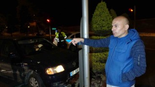 Kaza sonrası plakasını olay yerinde düşürüp kaçan sürücü polise gidip Korktum dedi
