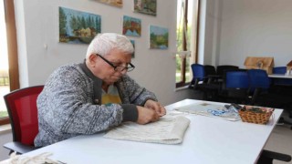 Kepez Huzurevi atölyeleri rengârenk