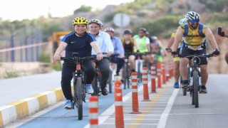 Kepezden 30 kilometrelik bisiklet yolu