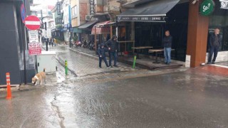 Kırklarelinde sağanak ve dolu etkili oldu