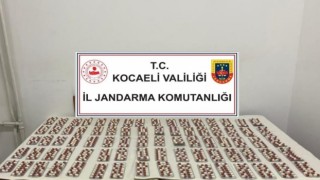 Kocaelide bin 115 sentetik ecza hap ele geçirildi