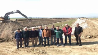 Koçarlı Bağarası Sulaması çalışmaları hız kesmiyor