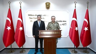 Kolordu Komutanı’ndan Vali Erdinç Yılmaz’a ziyaret