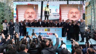 KONYARAY Banliyö Hattının temeli atıldı