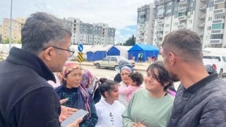 Koordinatör Vali Ali Çelik, depremzedelerin yanında; Hataydaki çalışmaları bizzat denetledi