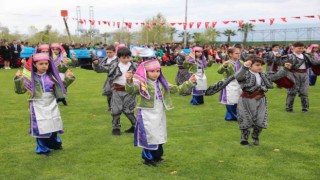 Körfezde miniklerin muhteşem 23 Nisan gösterisi