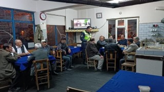 Köy sakinlerine jandarmadan trafik eğitimi