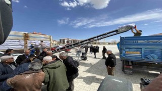 Kuluda çiftçilere 101 ton sertifikalı tohumluk yeşil mercimek dağıtıldı