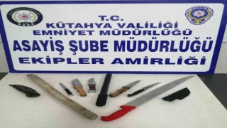 Kütahyada 418 şahıs, 172 aracın sorgusu, GBT kontrolü ve denetimi yapıldı