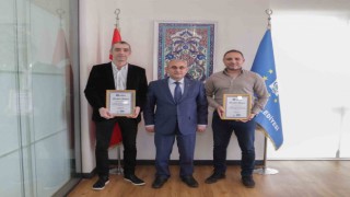 Kütahyada Sökmen ve Musluya teşekkür belgesi