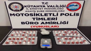 Kütahyada Yunus Timleri uyuşturucu ele geçirdi