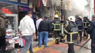 Kütahyadaki yangında bir kişi dumandan etkilendi