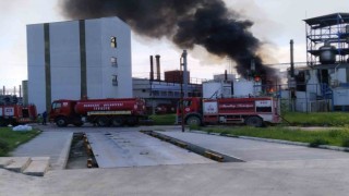 Lüleburgazda fabrika yangını