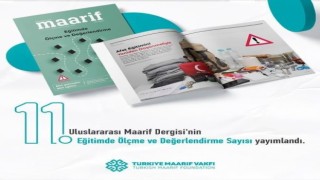 Maarif Dergisinin 11. sayısı yayınlandı